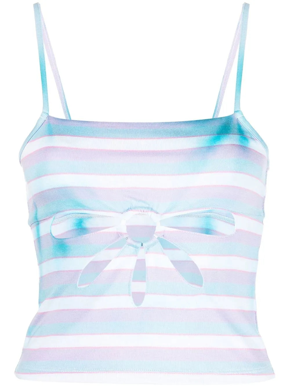 Stripe-Detail Tank Top