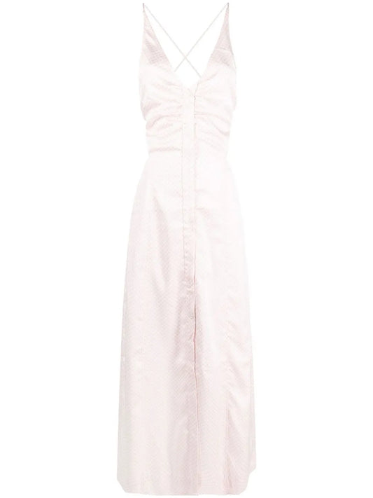 Cut-Out Halterneck Dress