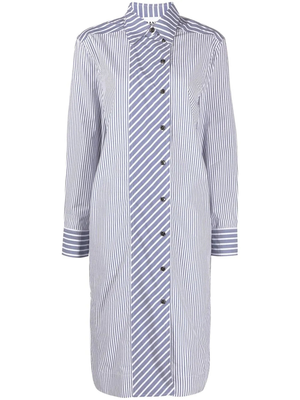 Striped Shirt Dress