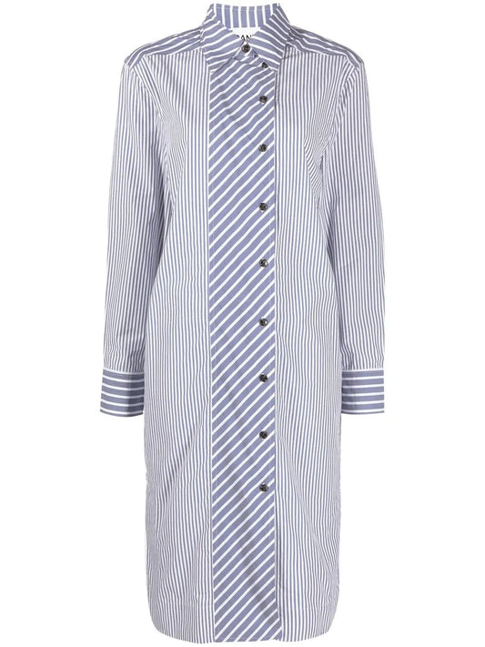 Striped Shirt Dress