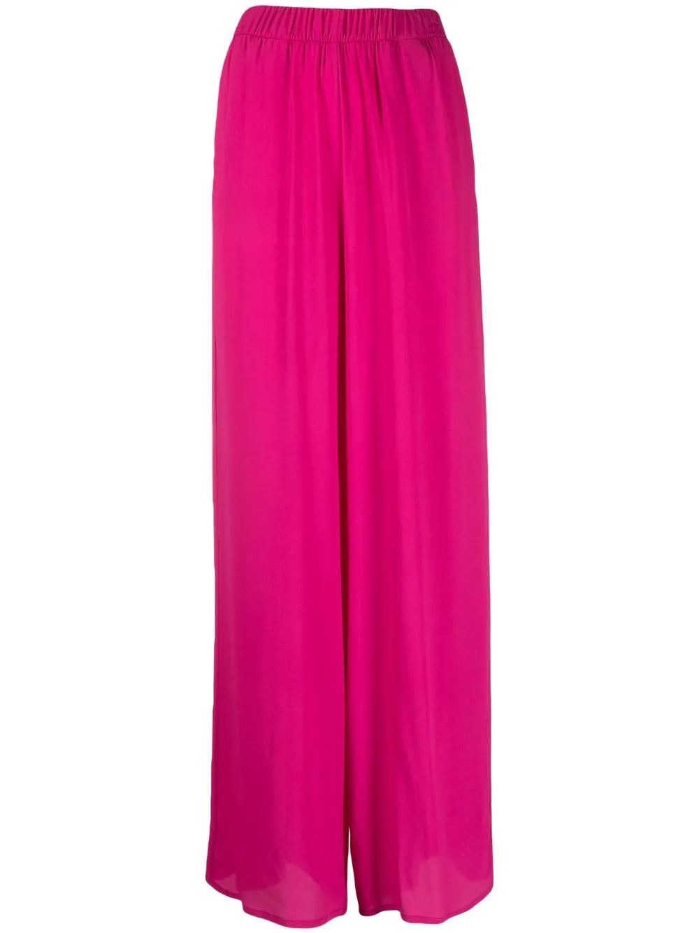 Elasticated Wide-Leg Trousers