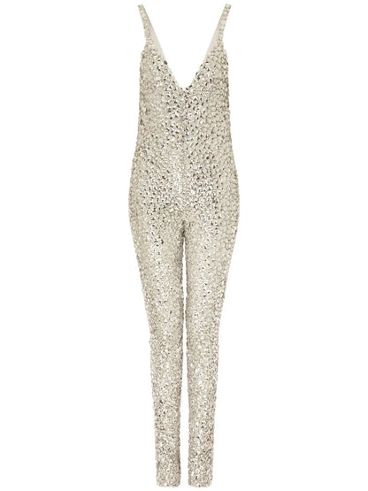 Kim Dolce&Gabbana Rhinestone-Embellished Jumpsuit