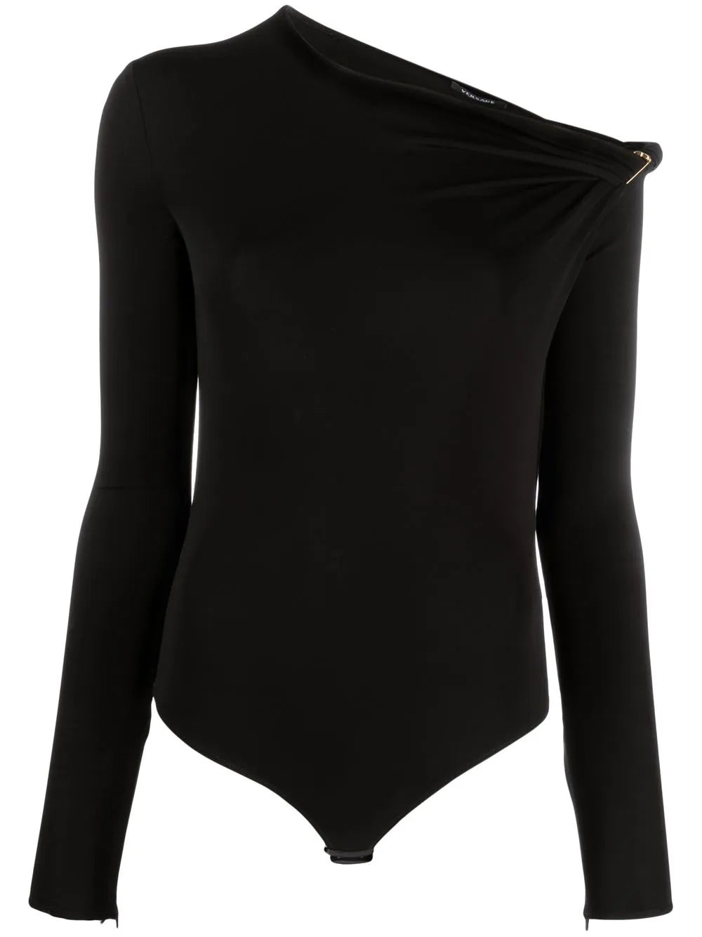 Off-Shoulder Long-Sleeve Bodysuit