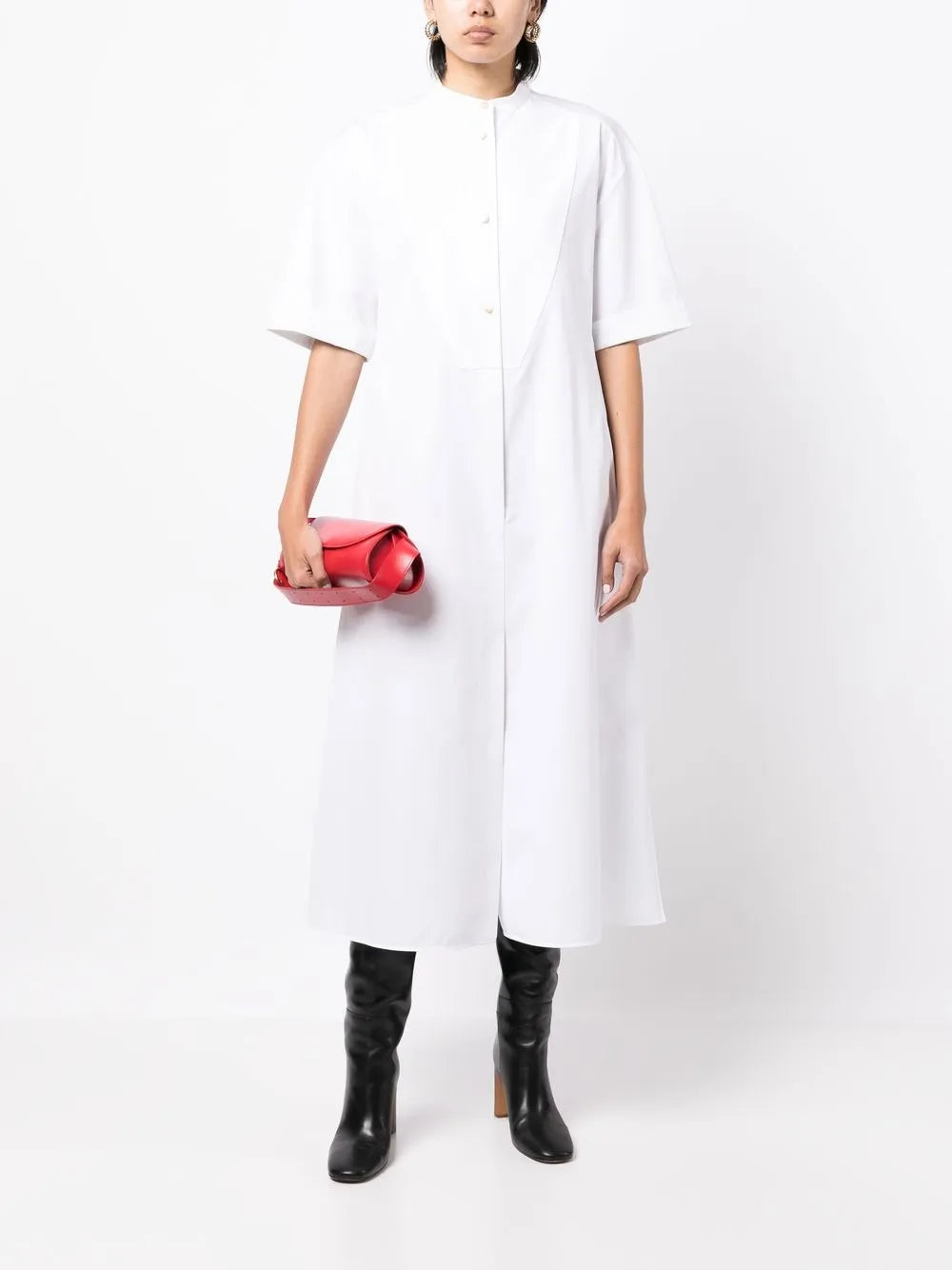 Cotton Shirt Dress