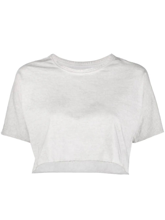 Cropped Short-Sleeved T-Shirt