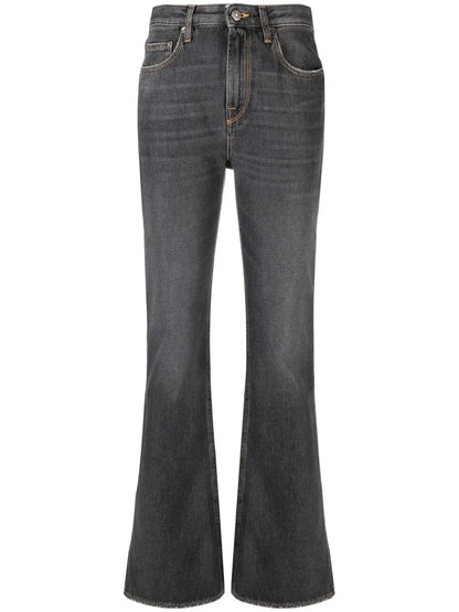 High-Rise Flared Jeans
