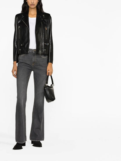 High-Rise Flared Jeans