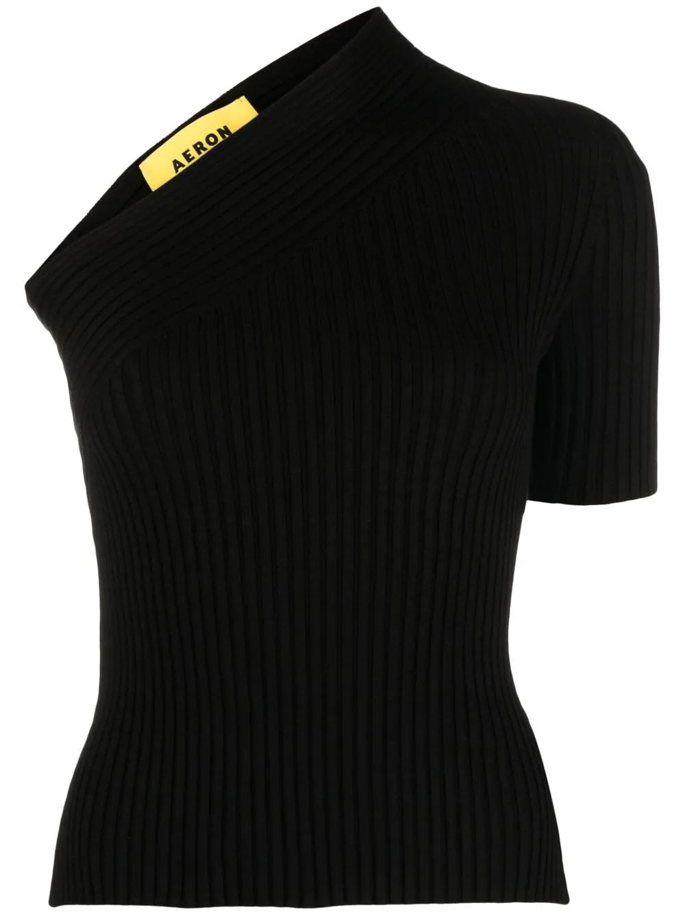 One-Shoulder Knitted Top