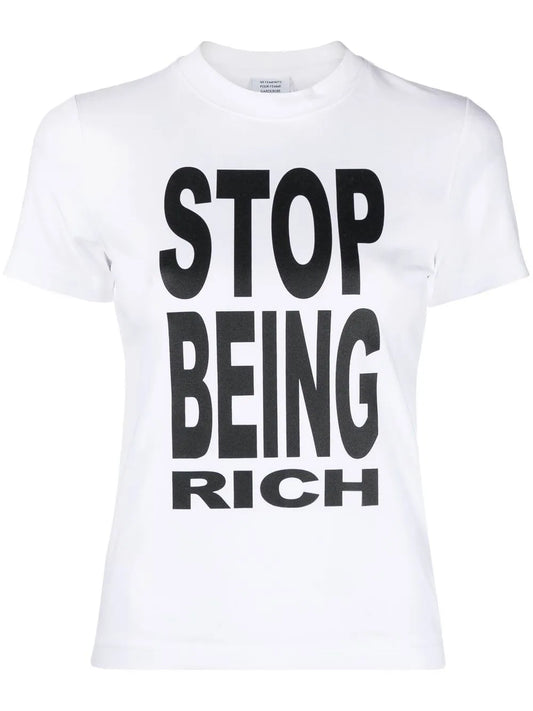 Slogan Print T-Shirt