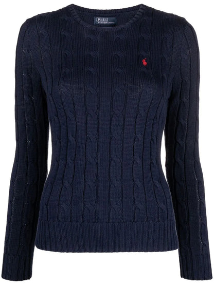 Polo Pony Cable-Knit Jumper