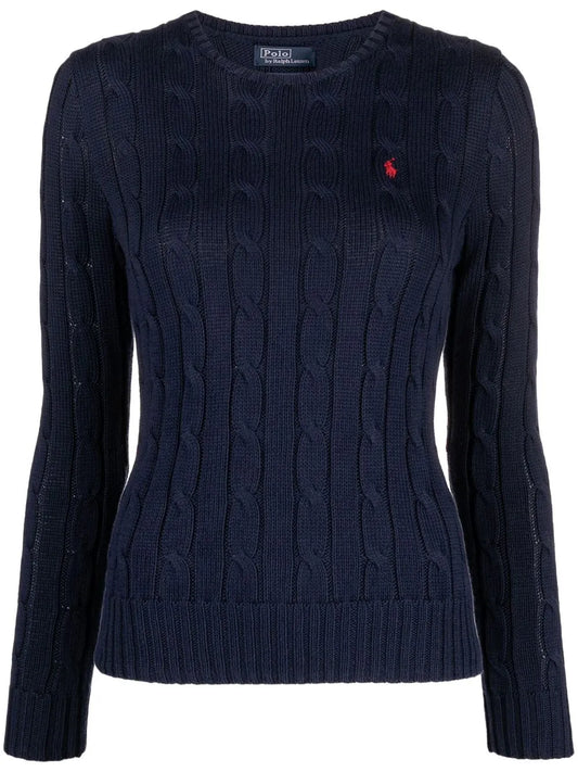Polo Pony Cable-Knit Jumper