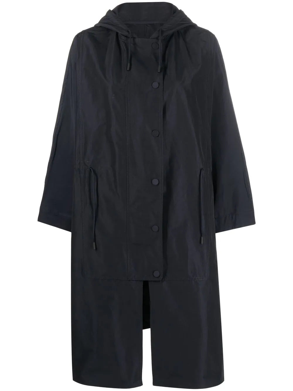 Drawstring Waist Raincoat