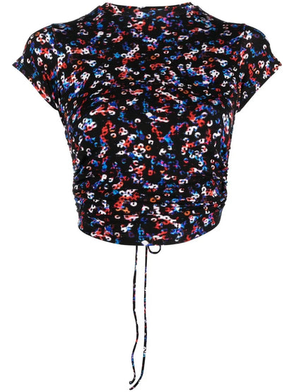 Juvia Printed Crop Top