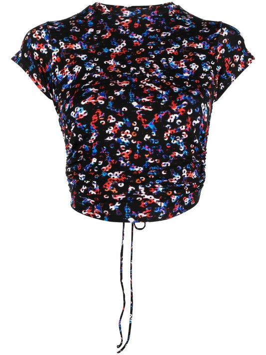 Juvia Printed Crop Top