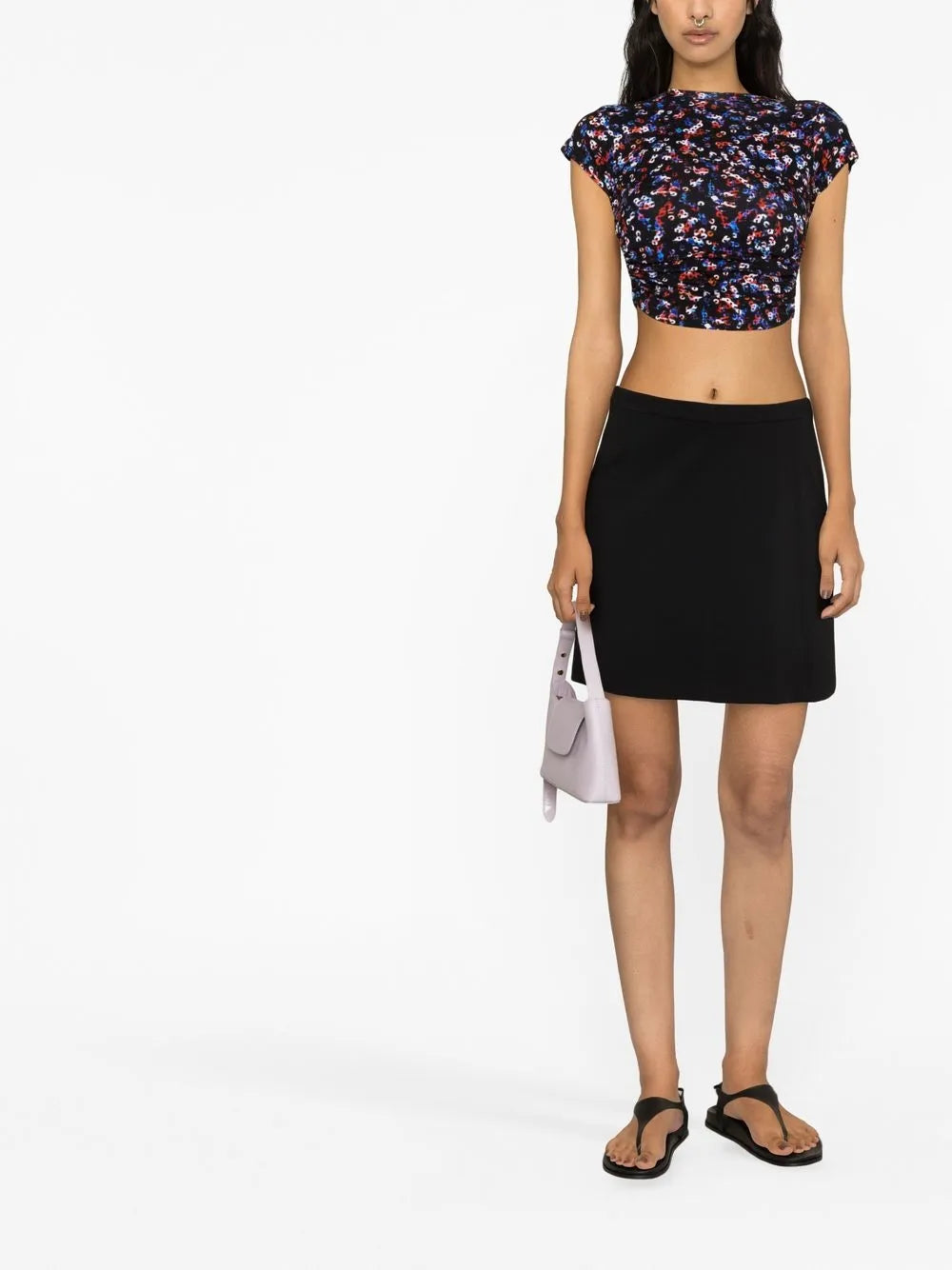 Juvia Printed Crop Top
