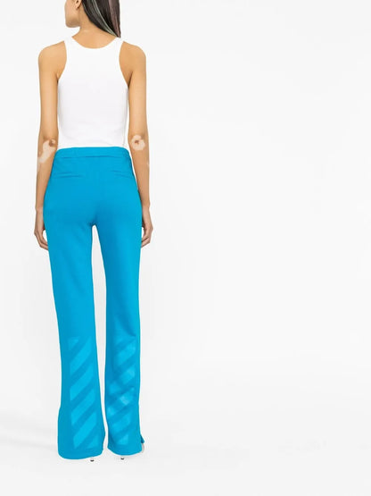 Diagonal-Stripe Track Pants