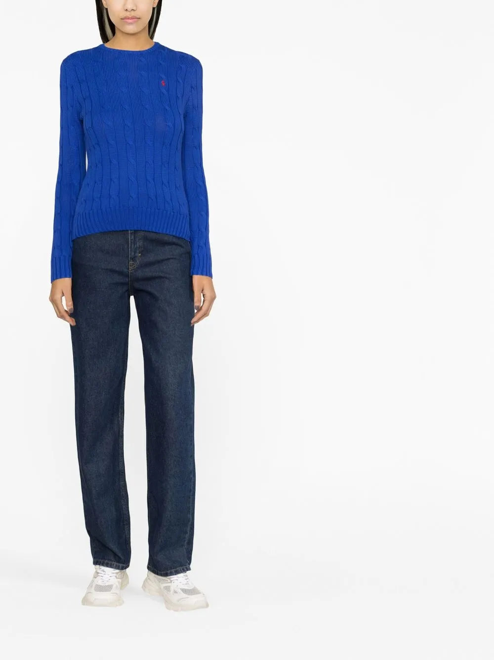 Polo Pony Cable-Knit Jumper
