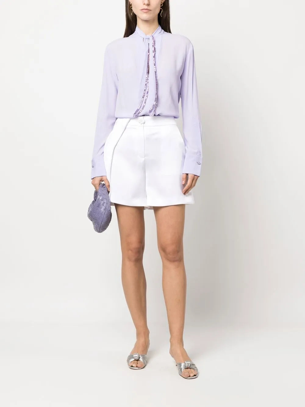 Layered Tailored Shorts
