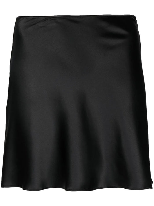 Silk A-Line Skirt