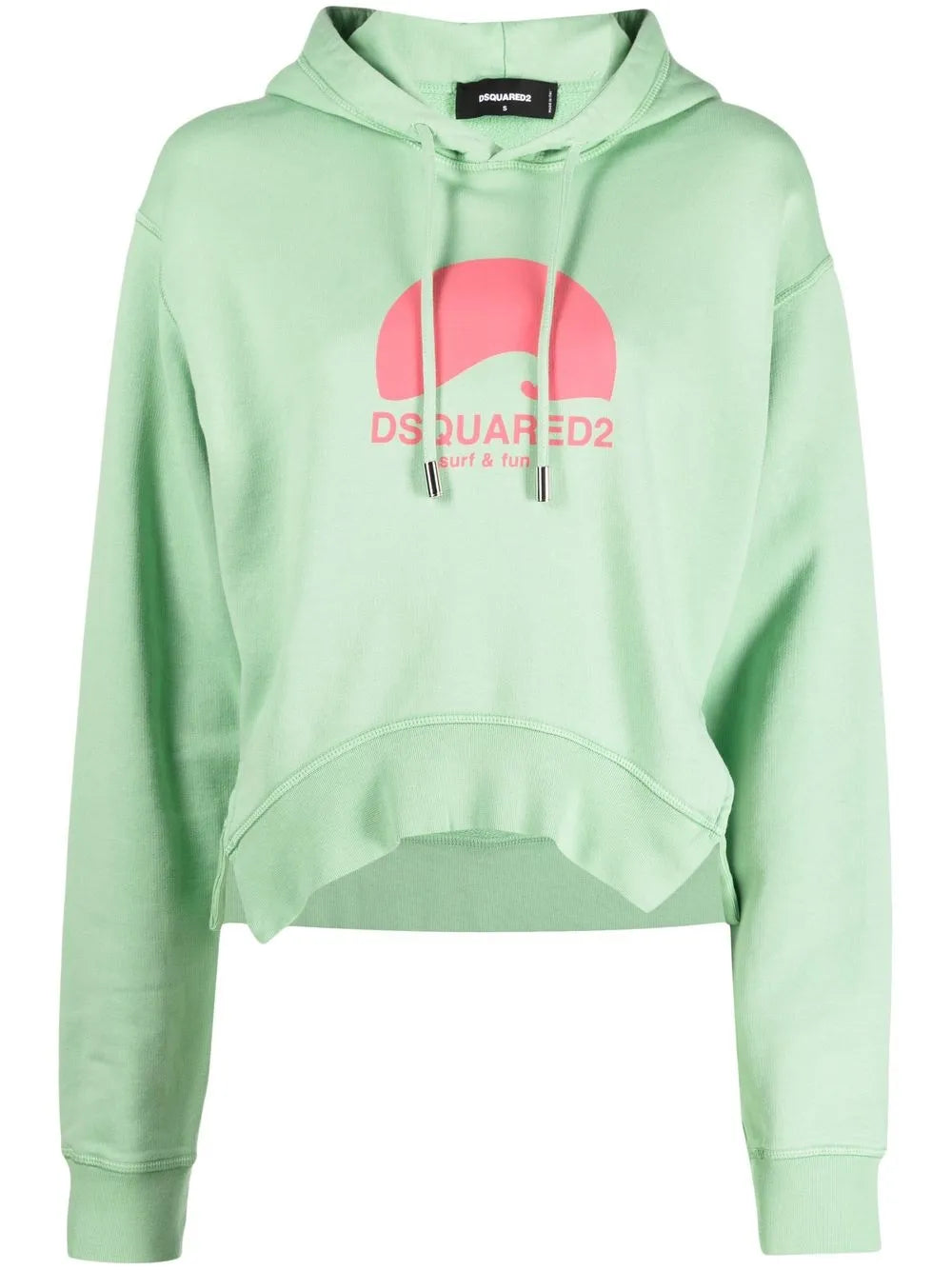 Logo-Print Detail Hoodie