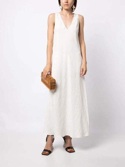 V-Neck Maxi Dress