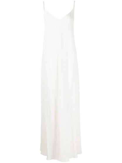 Thin-Strap Parachute Slip Dress