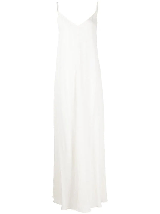 Thin-Strap Parachute Slip Dress