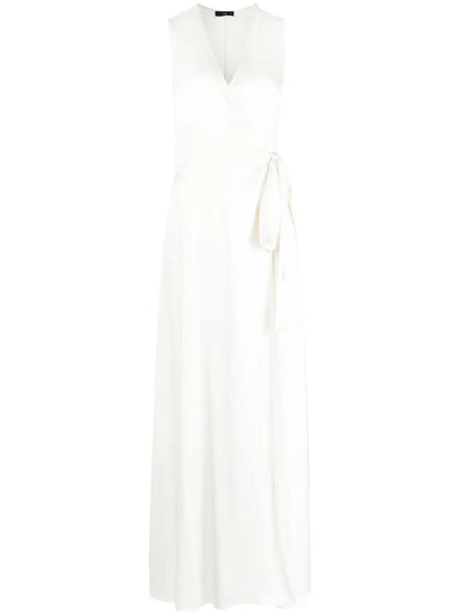 Wrap-Style Maxi Dress