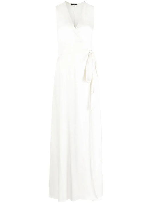 Wrap-Style Maxi Dress