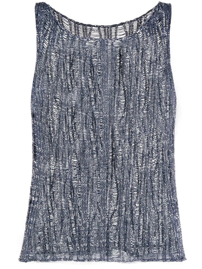 Lace Knit Tank Top