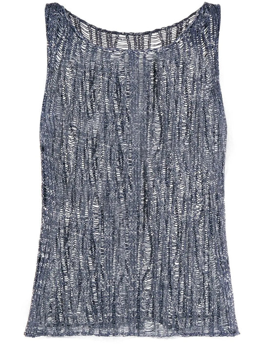 Lace Knit Tank Top