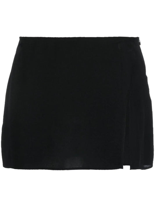 Kiara Side-Slit Miniskirt