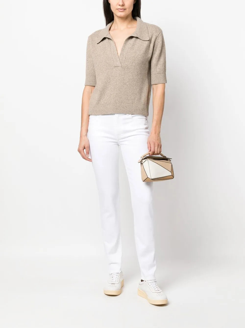 White Regular Jeans