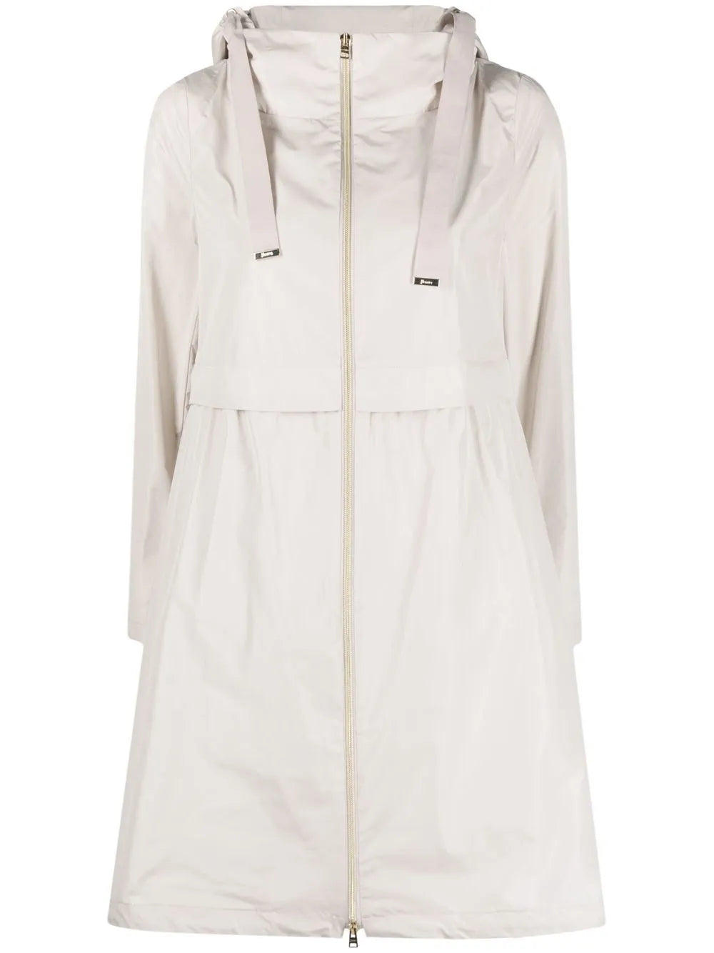 Zip-Fastening Hooded Jacket