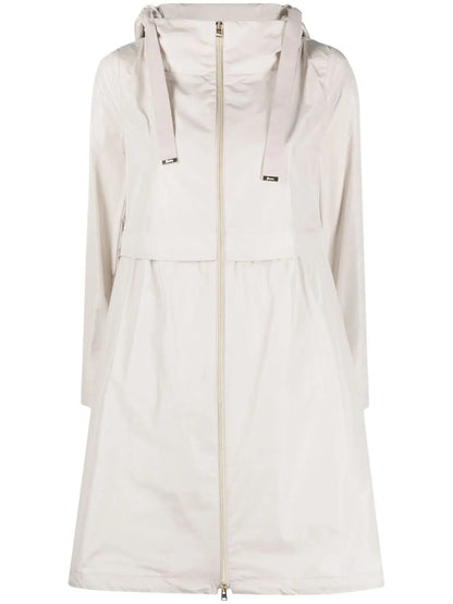 Zip-Fastening Hooded Jacket