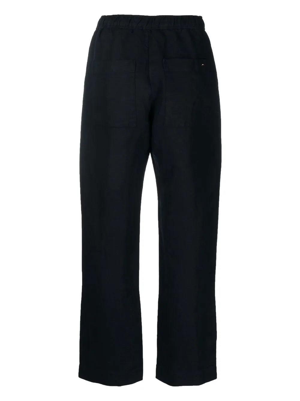 Linen Boyfriend Tapered Trousers
