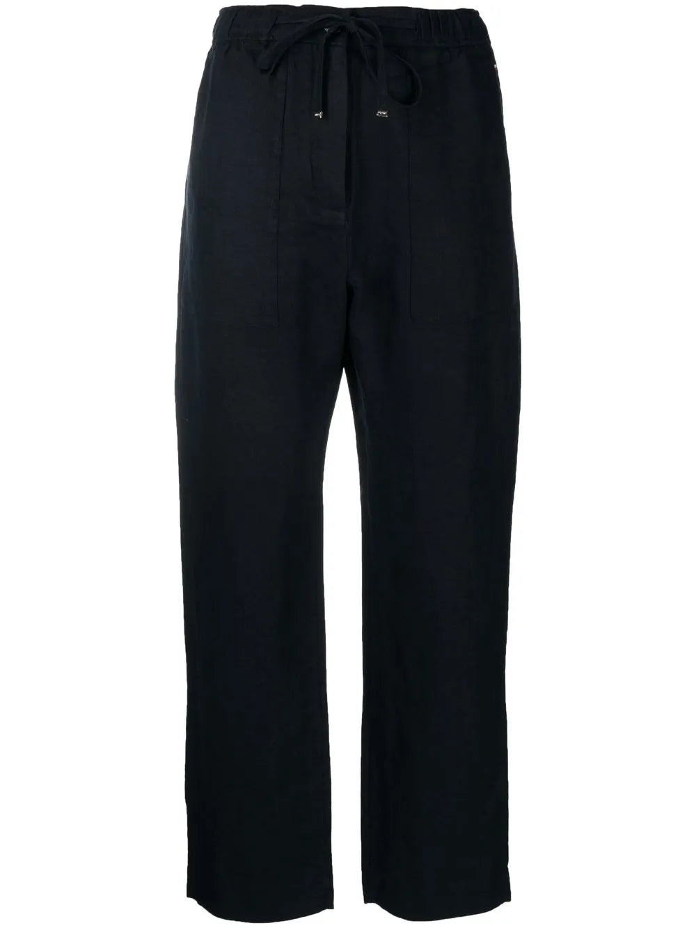 Linen Boyfriend Tapered Trousers
