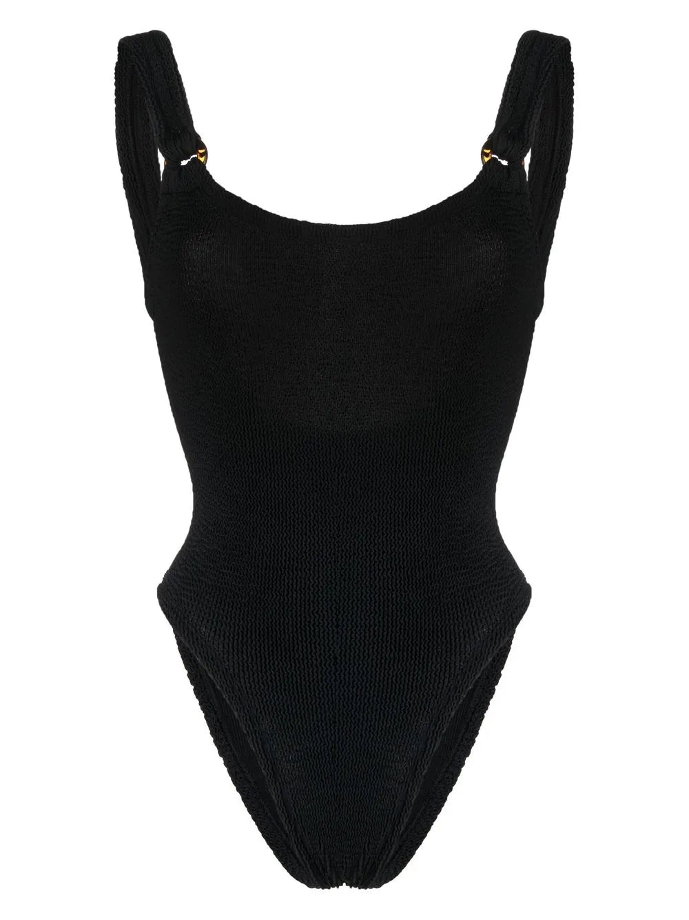Domino Scoop-Neck Swimsuit