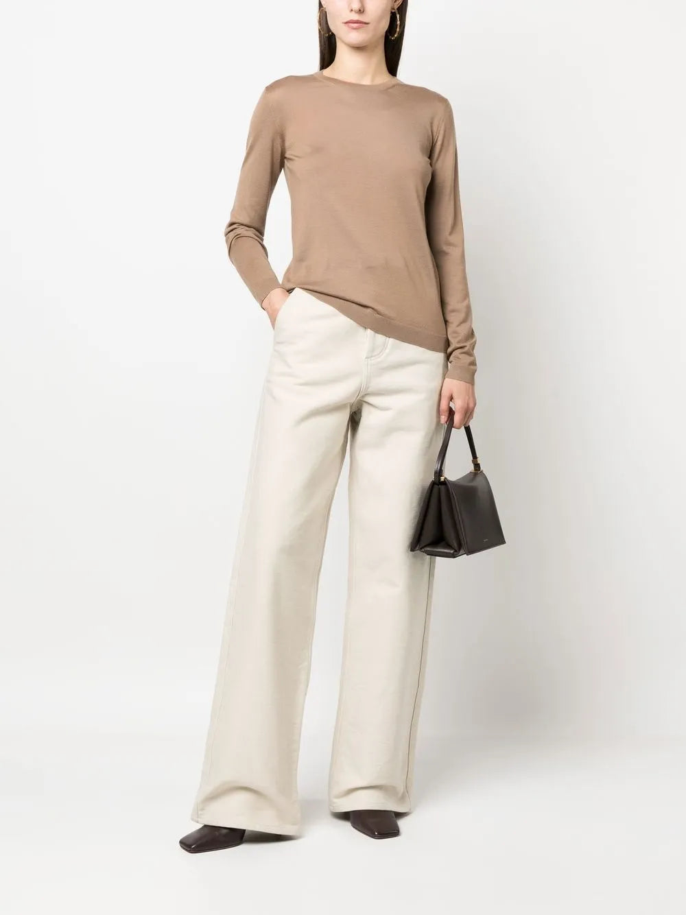 Cashmere Long-Sleeve Sweater