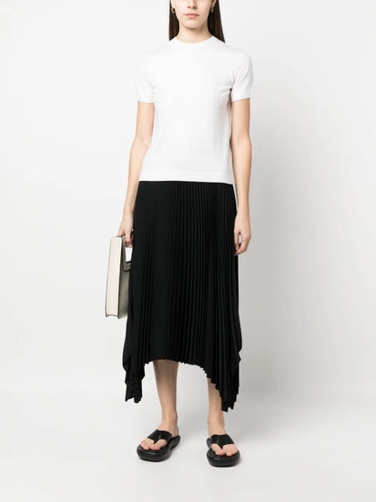 Cashmere Short-Sleeve Top