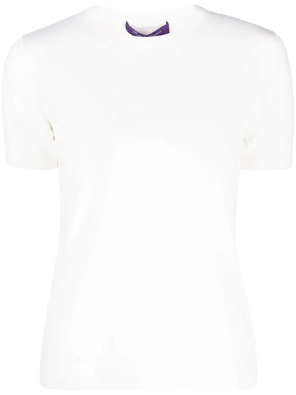 Cashmere Short-Sleeve Top