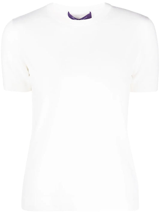 Cashmere Short-Sleeve Top