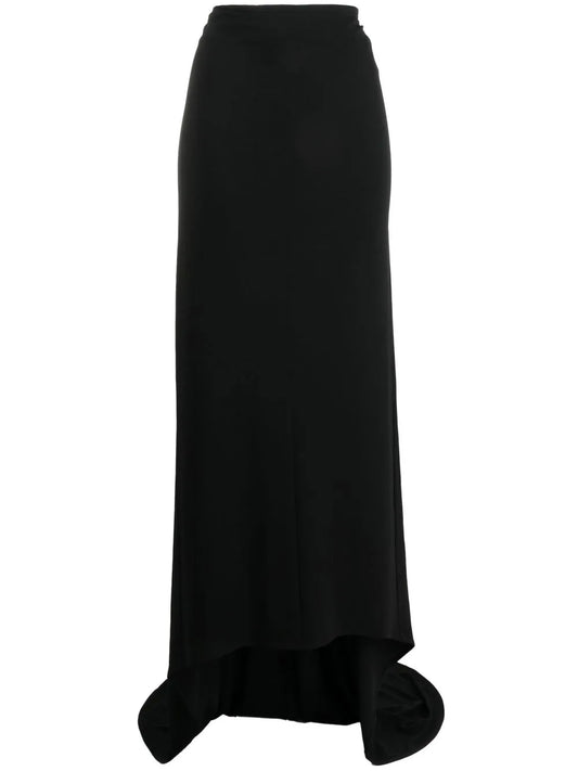 Asymmetric Maxi Skirt