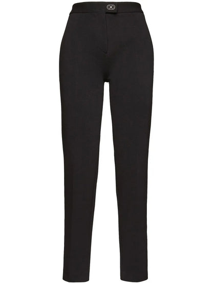 Gancio Plaque Tailored Trousers