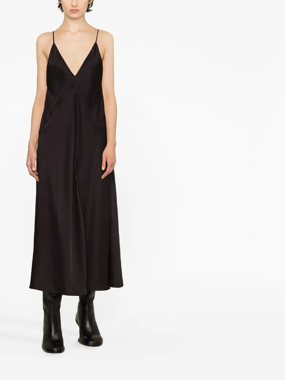 V-Neck Slip Dress