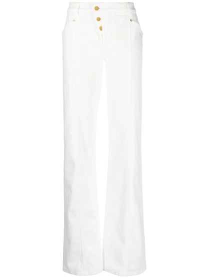 Straight-Leg Trousers