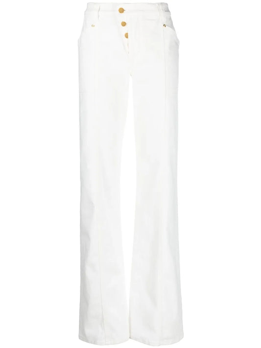 Straight-Leg Trousers
