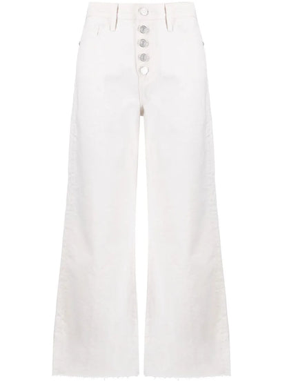 Cropped Wide-Leg Jeans