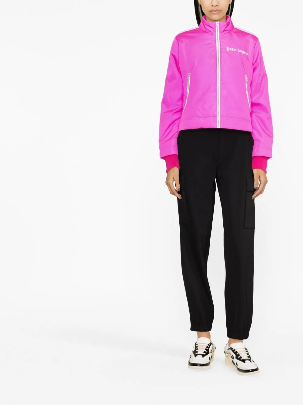 Logo-Print Padded Jacket