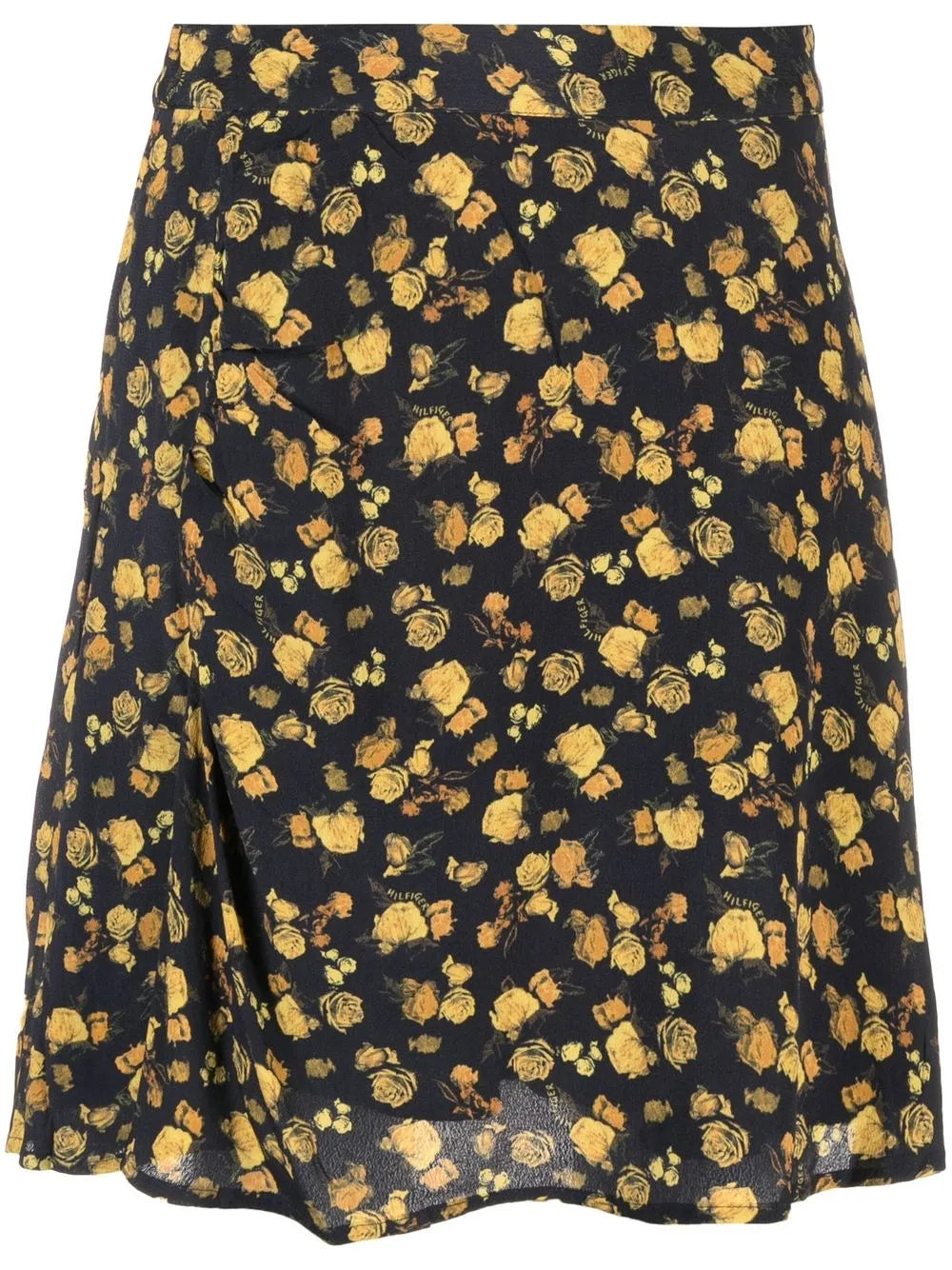 Moss Crepe Rose Short Shirt